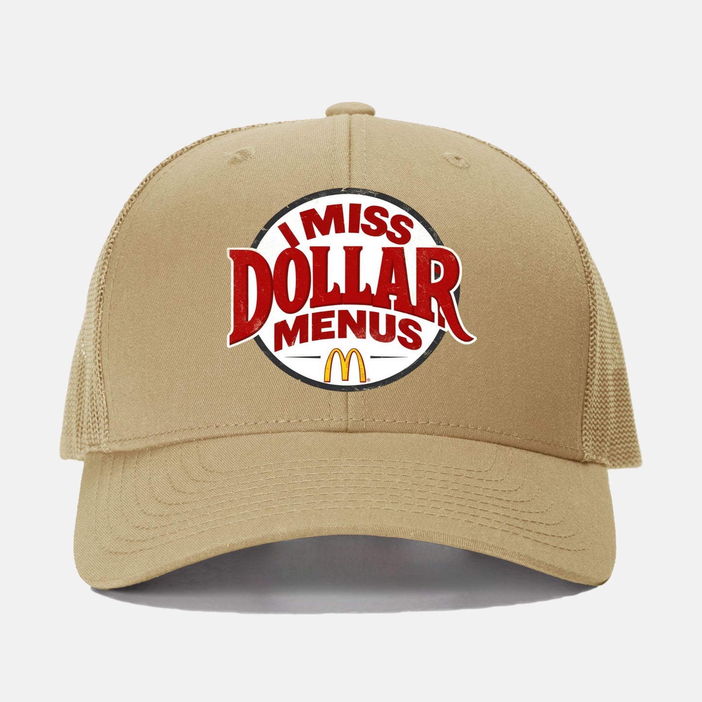 I Miss Dollar Menus Retro Trucker Hat