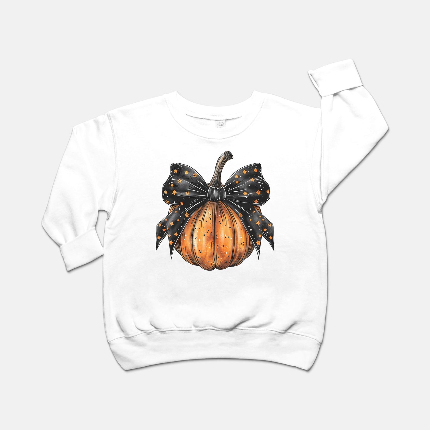 Halloween Coquette Bow Spooky Mama Sweatshirt