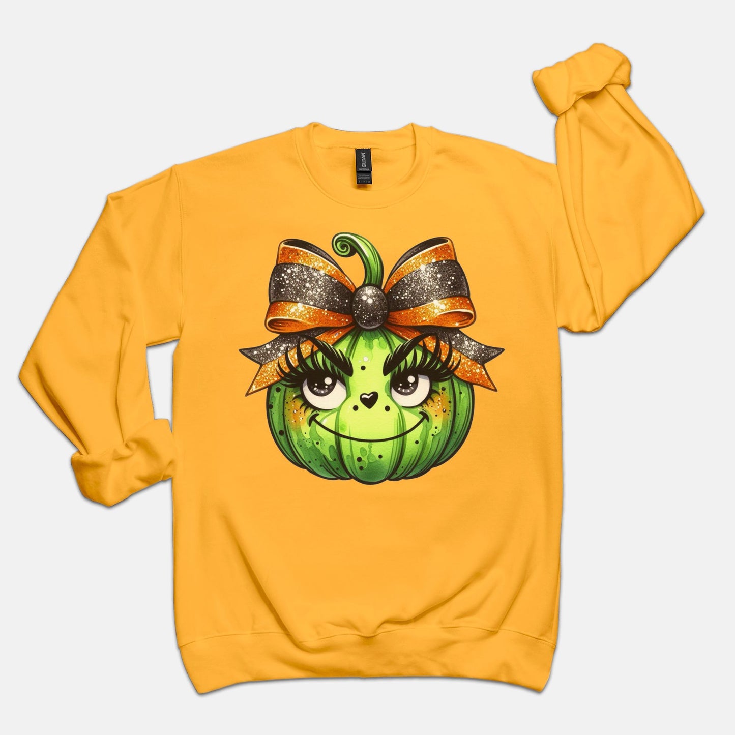 Grinch Pumpkin Sweatshirt Pumpkin Shirt Halloween Sweatshirt Pumpkin Halloween Hoodie Spooky Season shirt Trick Or Treat Pumpkin Halloween