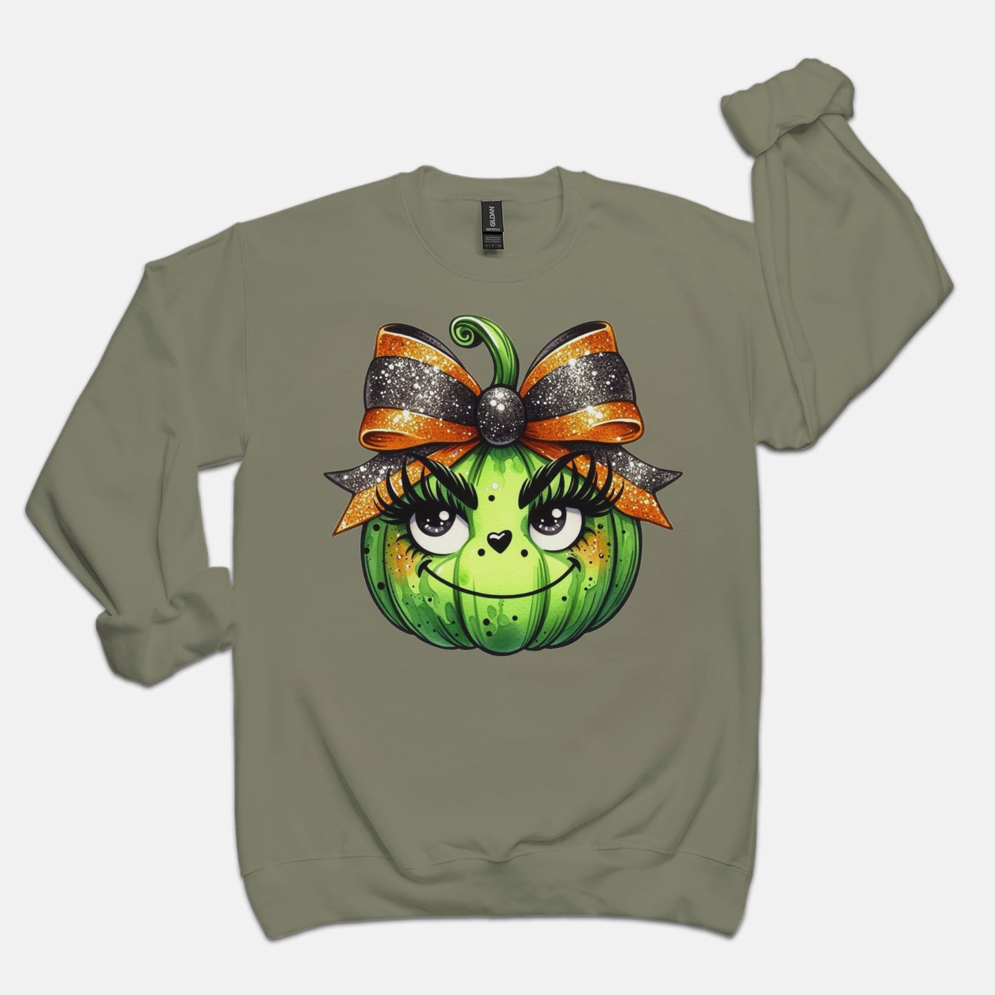 Grinch Pumpkin Sweatshirt Pumpkin Shirt Halloween Sweatshirt Pumpkin Halloween Hoodie Spooky Season shirt Trick Or Treat Pumpkin Halloween