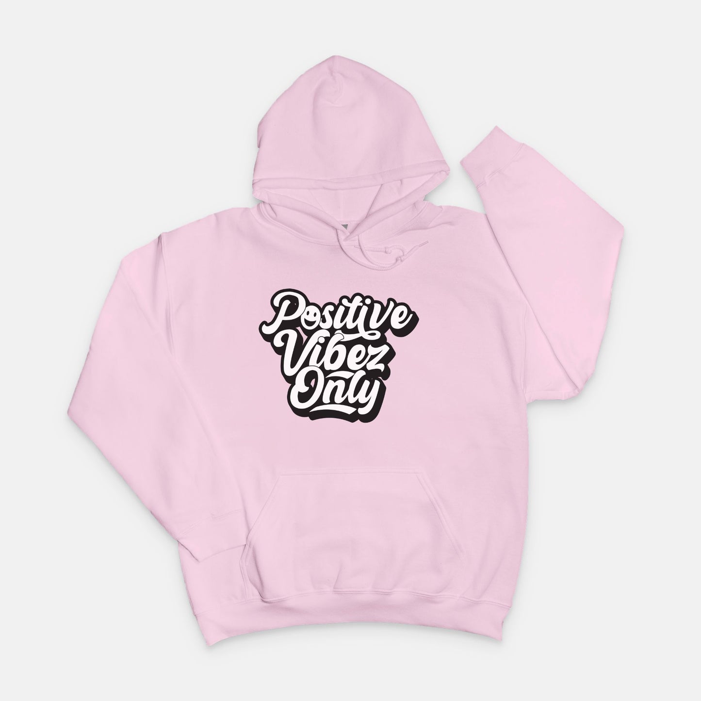 Positive Vibez Only Unisex Hooded Sweatshirt