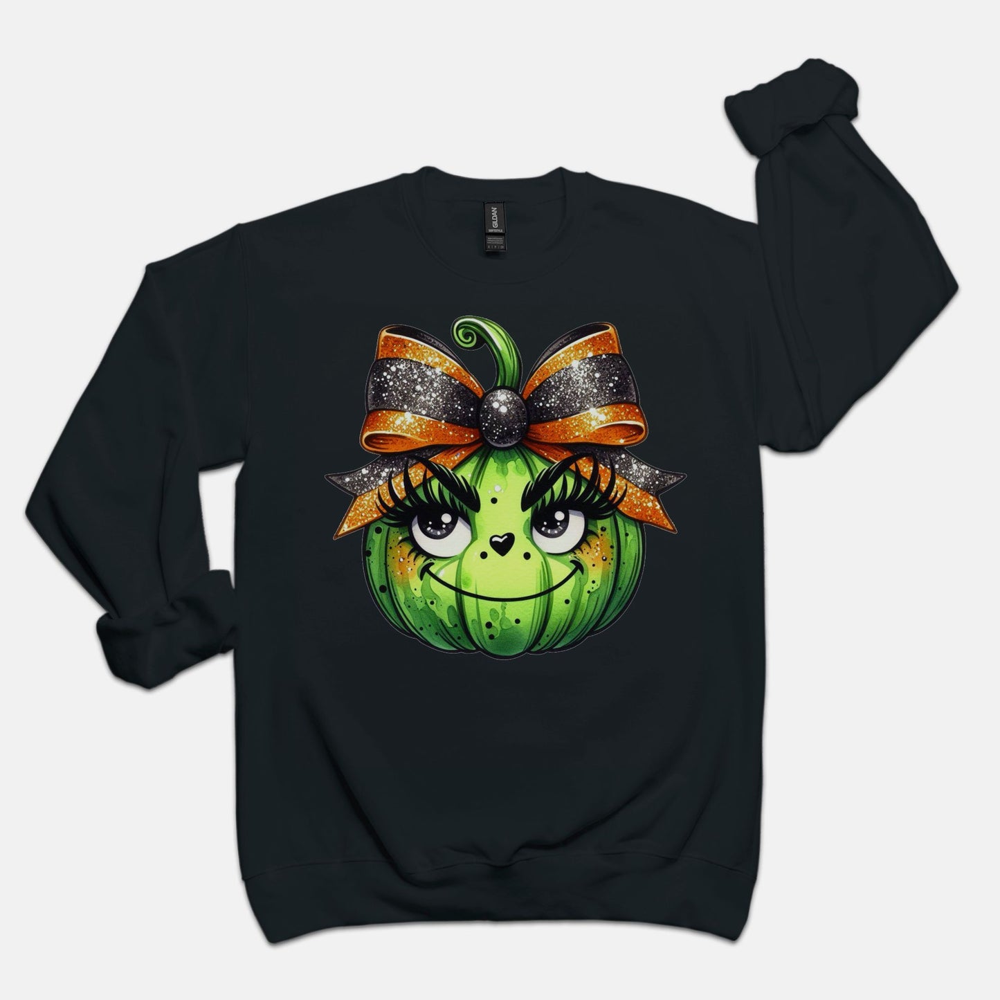 Grinch Pumpkin Sweatshirt Pumpkin Shirt Halloween Sweatshirt Pumpkin Halloween Hoodie Spooky Season shirt Trick Or Treat Pumpkin Halloween