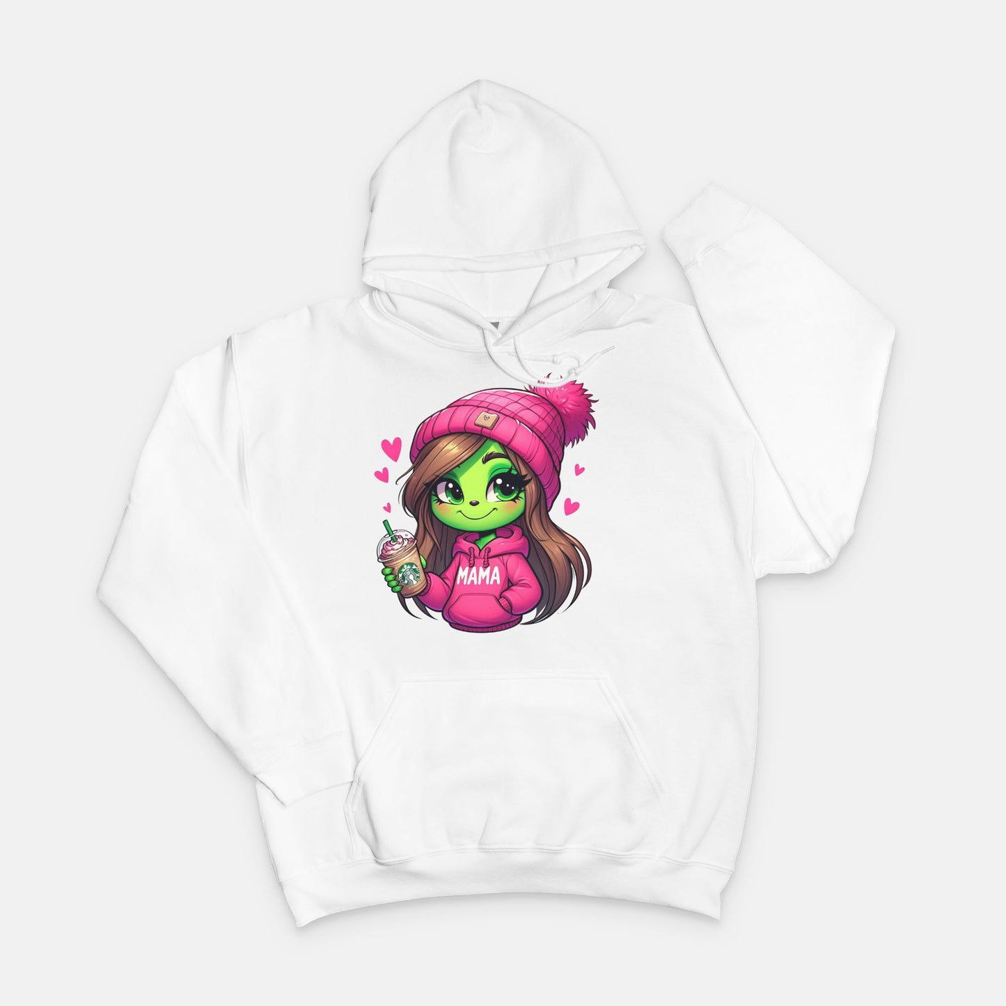 Funny Grinch Ice Coffee MaMa Sweatshirt