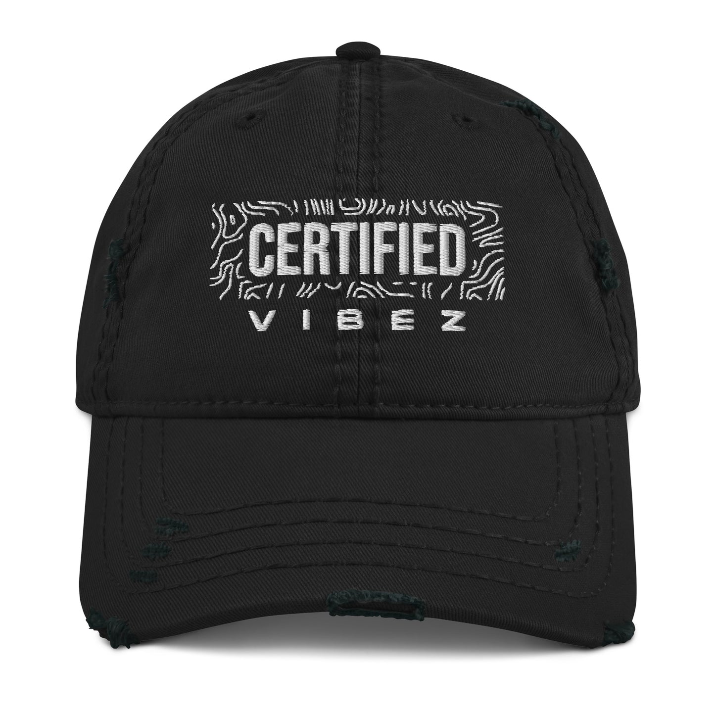 Certified Vibez - Distressed Dad Hat