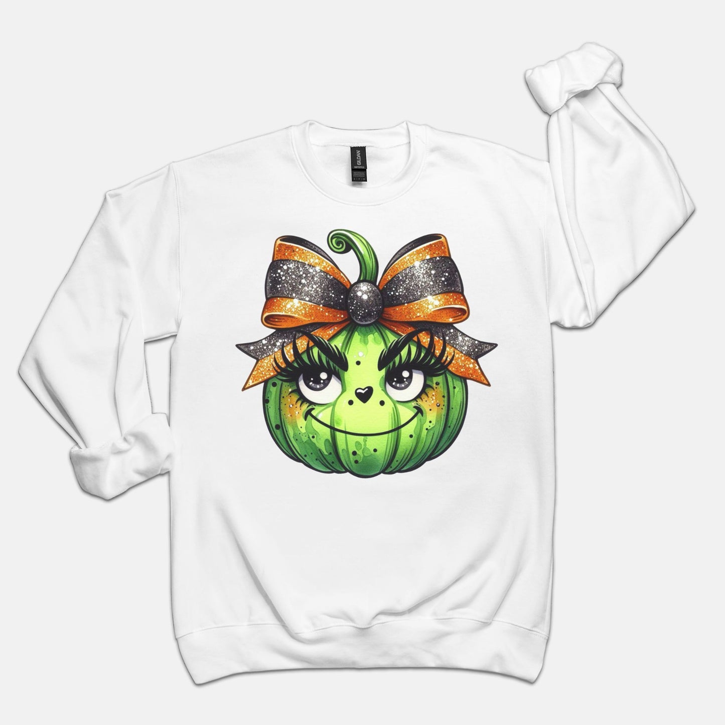 Grinch Pumpkin Sweatshirt Pumpkin Shirt Halloween Sweatshirt Pumpkin Halloween Hoodie Spooky Season shirt Trick Or Treat Pumpkin Halloween